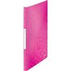 LEITZ WOW portalistino fogli fissi - 20 buste - dim. 31 x 23 cm - Fucsia metallizzato - 46310123