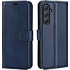 Kezaizhe Custodia per Samsung A55 PU Pelle Wallet Protettivo Cellulare Flip Cover per Samsung Galaxy A55 A556B a Portafoglio Telefono con Magnetica (Blu)