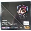 ASRock B650M PG Lightning AM5 AMD RYZEN 7000 CPU B650 Micro ATX Nuovo