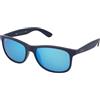 Ray-Ban Andy RB4202 615355 | Occhiali da Sole Graduati o Non Graduati | Prova Online | Unisex | Plastica | Quadrati | Blu | Adrialenti