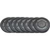 Diamond Set 130 kg Dischi bumper Diamond Professional foro 50 mm
