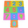 Pink Papaya Puzzlestar 123,materasso puzzle a 10 pezzi. Materasso per bambini in EVA con materasso antiscivolo - materasso grande attaccabile, ogni pezzo 30x 30x1cm - tappeto puzzle per giocare con i numeri