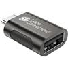 Good Connections Adattatore USB 3.2 Gen.1 / USB 3.0 maschio C™ a presa USB-A, alloggiamento in metallo zincato, antracite