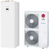 LG Therma V Hydrosplit con unità esterna monofase R32 HU141MRB.U30 più unità interna HN1616Y.NB1 capacità 14 kW (Pompa di calore completa di produzione acqua calda sanitaria)