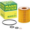 Mann Filter MANN-FILTER HU 815/2 x Filtro dell'olio - AUTOVETTURE + VEICOLI COMMERIALI