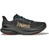 Hoka Mach 6 Black/Electric Tangerine da Uomo