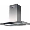 TECNOWIND K337I0023 RLTW LENS MID PLU 60 h mm 60 - Portata 623 mc/h - Parete - Inox / Vetro Nero - Comando Elettronico - Illuminazione 4 x Led - Motore 250 W - Classe Energetica A