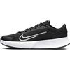 Nike W Vapor Lite 2 Cly, Sneaker Donna, Black White, 38 EU