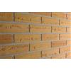 Elabrick, Giallo Murcia, Mattone flessibile, Listelli in quarzo, 50x210 mm, mattonelle sottili decorazione parete, facile da applicare per esterno ed interno e su cappotto termico