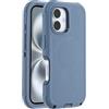 OtterBox Cover Defender MagSafe per iPhone 16, Blu | Custodia con MagSafe, resistente a urti e cadute, ultra robusta, testata 7x vs norme MIL-STD 810G
