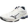 Mizuno Wave Voltage, Scarpe da Ginnastica Uomo, Diaspro Blu Denim Scuro Bianco, 38 EU