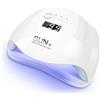 openspaceshop Lampada Unghie UV 36 LED Professionale con 5 Timer da 48W / 54W. Forno ideale per il Manicure e Pedicure con Sensore Movimento e base staccabile. Fornetto UV asciuga Smalto Semipermanente e Gel