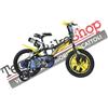 Dino Bikes Bici per Bambino Bicicletta Dino Bikes Batman - Taglia 14" Pollici