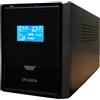 RVT-TECNO UPS 3000VA Gruppo di Continuità con 4 Batterie 12V 9A Display LCD 4 Prese schuko