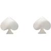 Kate Spade New York So Spade Studs, Silver