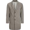 JACK & JONES HARRISON WOOL COAT SN GREIGE Cappotto Uomo
