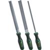 Bosch Set de 3 râpes (râpes a bois robustes plates/rondes/demi-rondes acier au carbone dur)