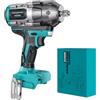 TASDISE Avvitatore a Impulsi 1/21200 Nm, Avvitatore ad Impulsi a Batteria Brushless, Compatibile con Batteria Makita 18 V, 4 Velocità, Avvitatore a Massa Battente per Auto a Batteria, Senza Batteria