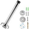 SWAWIS Butee de porte interni 15 cm Stop porta fermaporta da parete blocco porta in acciaio inox, 3 tipi di installazione