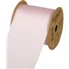 Halbach Seidenbänder Nastro per regali, effetto seta (vegan), rosa chiaro, larghezza 70 cm, lunghezza 10 m