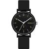 CIVO Orologio da Polso Donna Elegante: Impermeabile Gomma - Vintage Orologi Donna Analogico Quarzo Nero