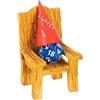 LYNX DND Dice Jail - Sedia del Castigo & Cappello da Somaro - Punisci i Dadi Cattivi con la Sedia della Vergogna - Accessori/Regalo per Dungeons and Dragons. Miniature Per Tutti i Dadi D&D D20 D10 D8 D6 D4