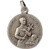 I G J MEDAGLIA DI SAN GERARDO MAIELLA IN ARGENTO 925 - SANTO PATRONO DELLE DONNE INCINTA - 100% MADE IN ITALY