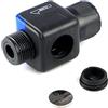 Aqua Control Flussometro digitale per rubinetto o tubo filettato 3/4 Misura ciò che spendi e risparmia acqua quando innaffii le tue piante. Con varie funzioni. Batteria a bottone inclusa.