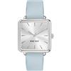 Nine West - Orologio da polso da donna, Azzurro/Argento
