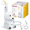 Beurer Aerosol Ih 24 Kids per Bambini dal Simpatico Design a Forma di Cane con Tecnologia ad Aria Compressa Potenza di Nebulizzazione, circa 0.35 ml/min, Breve Tempo di Inalazione