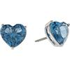 Kate Spade New York Orecchini a perno cuore My Love, Blu