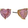 Kate Spade New York Orecchini a perno cuore My Love, Rosa