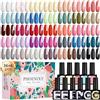 Phoenixy Smalti Semipermanenti per Unghie 36 Colori Smalto Semipermanente Unghie Professionali Smalto Gel per Unghie U V/LED con Base e Top Coat