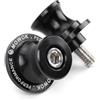 CCYYMOWOK MOWOK 2 Pezzi Universale M8 Nottolini Cavalletto Moto Accessori per S1000R/XR/RR, GSR 600 750 GSXR GSXS 1000 GSX-8S V-Strom SV650, CBR600RR CBR 1000 900 954 RR Trident 660 Multistrada 950 V2 V4 (Nero)