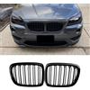 Gangying Griglia per radiatore E84 per BMW X1 E84 sDrive 16d 16i 18i 18d 20d 20i 28i xDrive 35i 25d 23d 28i 25i Doppia griglia sportiva 2009-2014