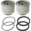 KATSU Tools KATSU 2 Pezzi Elemento Filtrante Filtro Ricambio per R12T Separatore d'Acqua per Filtro Carburante Diesel per Motori Diesel Marine Barche Trucks Trattori Generatori Elettrici