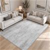 Tinyboy-hbq Tappeto Salotto Moderno Soggiorno Lavabile Tappeti Moderni Astratti Camera da Letto per la Casa Grigio Pelo Corto Home Decorazioni(Astratto Marrone Chiaro/Multi,160x200cm)