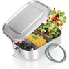 Robin Goods® Lunch box inox 1400 ml con divisorio