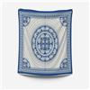 HOME ZEN HOUSEHOLD LINEN Telo copritutto matrimoniale con disegni tribali, 210x235 cm, 100% cotone indiano, colori vivaci (BLU ROYAL, KOS)