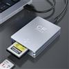 ROCKETEK Lettore di schede CFexpress di tipo B e lettore di schede SD,lettore di schede CFexpress USB 3.2 Gen2 10Gbps,Cfexpress Type B Reader con cavo da USB C a USBA/C per Windows/Mac OS/Linux/Android