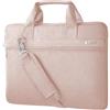 Voova Borsa per computer portatile 17 17,3 pollici, borsa a tracolla a 360°, impermeabile, antiurto, 17,3 principessa, rosa
