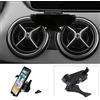 HLMNAKE Supporto per telefono cellulare in ABS per Mercedes Benz Classe B 2012-2019 W246, Supporto per telefono cellulare da auto