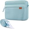 SIMTOP Borsa per Tablet in poliestere Borsa per iPad Borsa a Tracolla per tablet 11 pollici Impermeabile a più Scomparti cover protettiva per Tablet,Azzurro