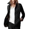 Tdvcpmkk Cappotto Giacca Top Bavero Da Donna Autunno E Inverno Classico Cappotto Scozzese Monopetto Abbigliamento In Cotone Maniche Lunghe