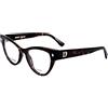 Dsquared2 D2 0070 Occhiali, 807/19 Black, 49 Donna