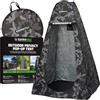 Rhino USA Tenda per Doccia Campeggio Pop Up - Tenda Spogliatoio Doccia da Esterno, Bagno Portatile Riparo dalla Pioggia Spiaggia e Campeggio - Leggera, Robusta Montaggio Istantaneo, Uso in Movimento