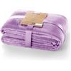 DecoKing Coperta in Pile 70 x 150 cm Super Morbida Calda e Leggera Plaid Mic Lilla
