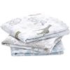 aden + anais 100% mussola di cotone, panni multiuso per bambini e bambine, 70 x 70 cm, set ideale per neonati e bambini, regalo perfetto per la doccia, confezione da 3, giungla