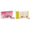 Buratti Confetti con Mandorle Tostate Ricoperte di Cioccolato, Bianco ai Molteplici Gusti, Tenerezze Sfumè Rosa - 1000 g & alla Mandorla Intera Rosa - 1000 g