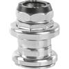 cyclingcolors Serie Sterzo Argento Headset Standard 1'' a Filetto con Guarnizione Cuscinetti per Biciclette Bici Mountain Bike Epoca, 27mm